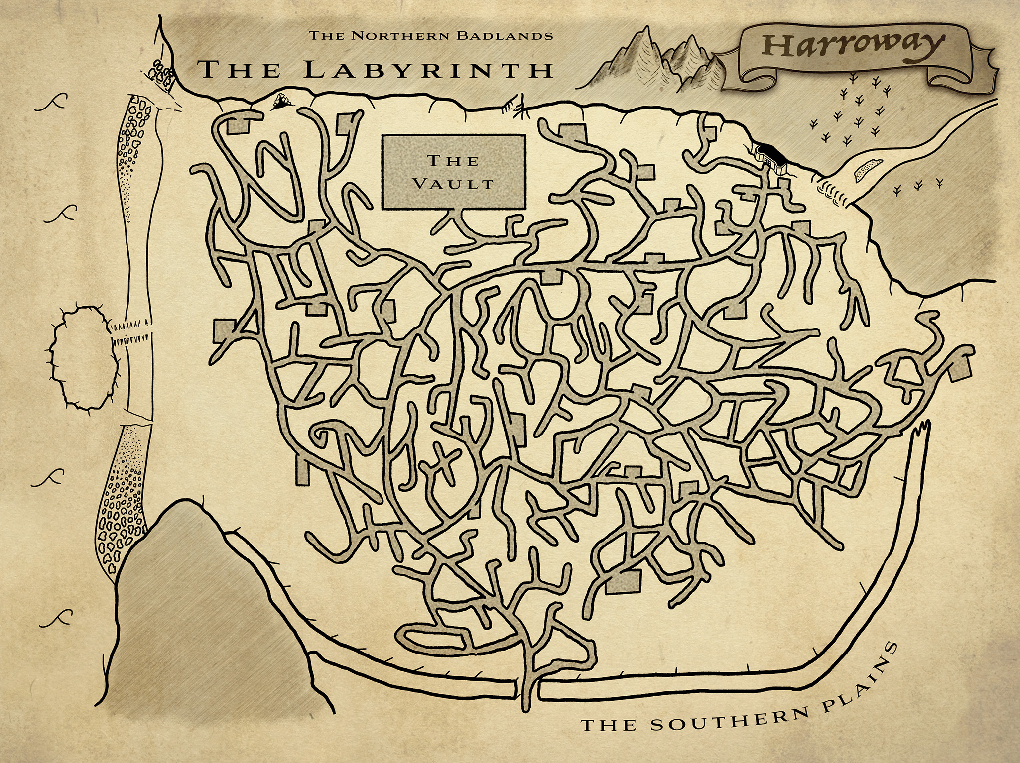 Harroway Labyrinth c.1898